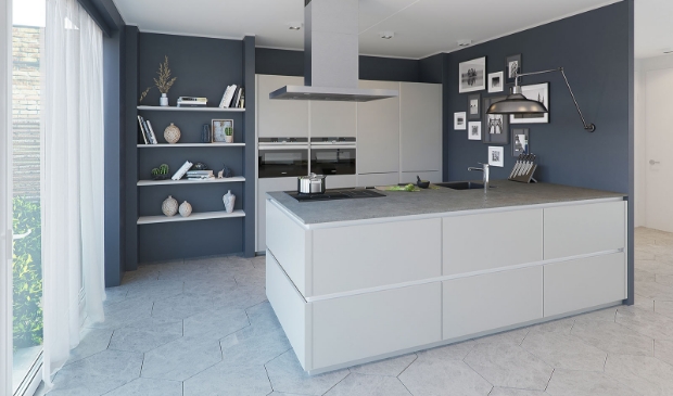 <p>Keuken indelen in 5 zones.</p>