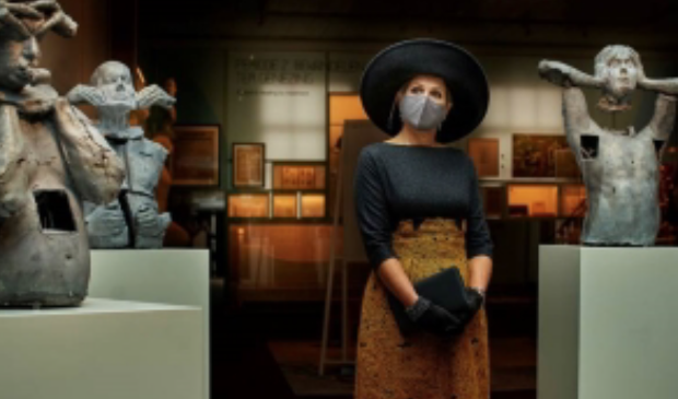 <p>Koningin Máxima opende dinsdag het vernieuwde Museum van de Geest | Dolhuys.</p>