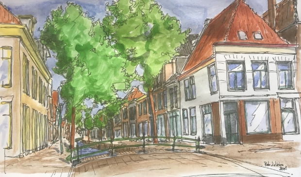 <p>De Historische Vereniging Alkmaar pleit voor water aan de Laat.</p>