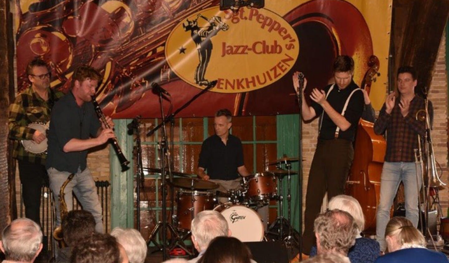 De Oriental Jazzband in januari 2020.