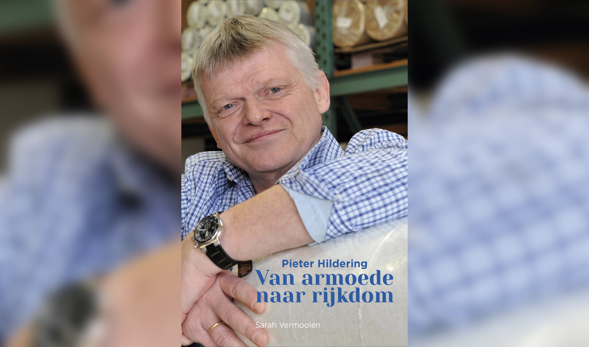 De omslag van het boek over het leven van Zaankanter Pieter Hildering. 