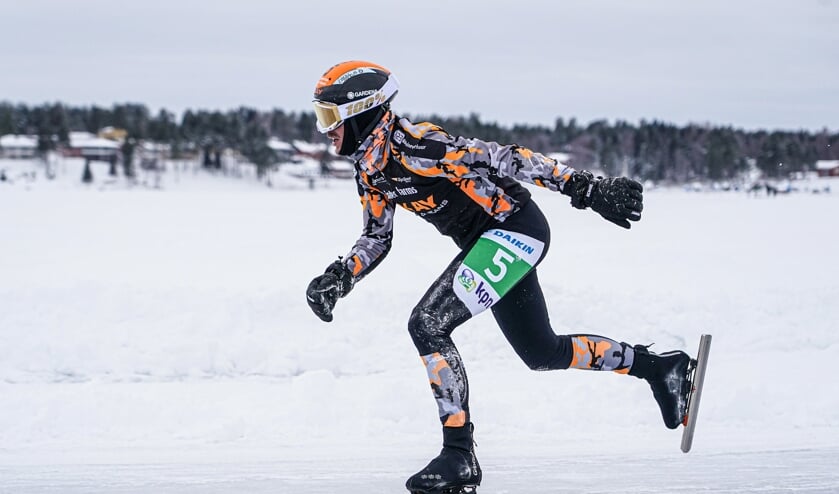 Ingmar Berga in actie in Luleå.