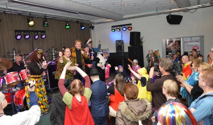 Het was afgelopen zondag weer carnaval in de Jansheeren.