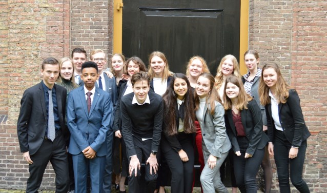 De Waardse 'MEP-ers' in Haarlem.