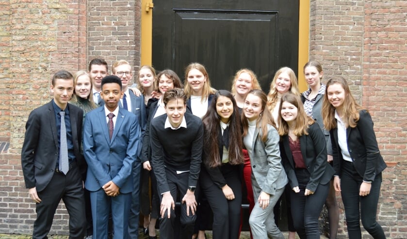 De Waardse 'MEP-ers' in Haarlem.