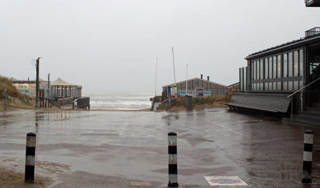 Troosteloos weer in Egmond aan Zee en omgeving.