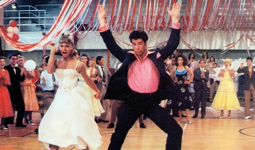 Uit je dak net als Sandy en Danny uit 'Grease'.