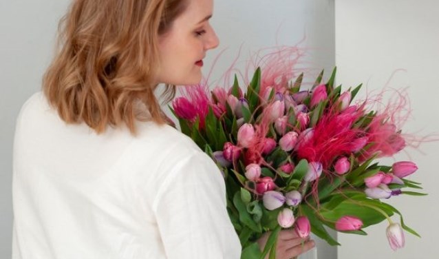 Tulipa ´Dynasty´, ´First Class´, ´Aafke´, ´Flaming Flag´.