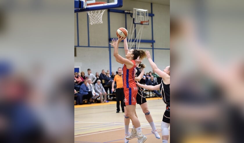 Ella Bouwman in actie.