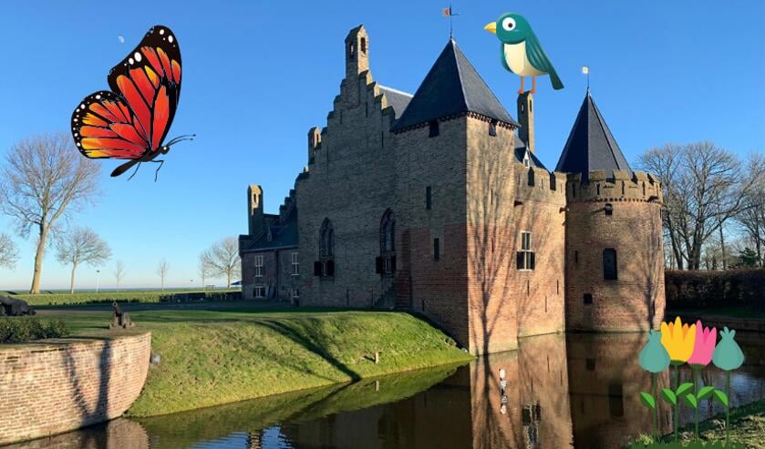 Maak een mooie voorjaarsknutsel én verken het hele kasteel.