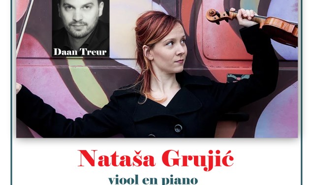 De poster van het concert in Koningsduyn.
