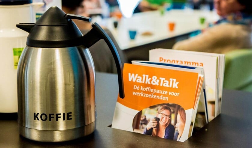 Netwerkbijeenkomst voor werkzoekenden.