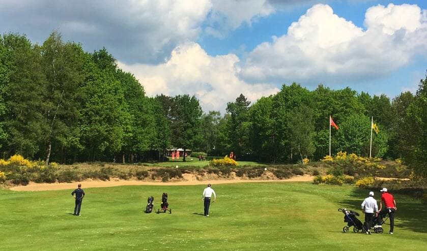 De fraaie slothole van De Gelpenberg. De course had de laatste jaren al veel topevenementen, maar nu volgt dan het eerste internationale proftoernooi.