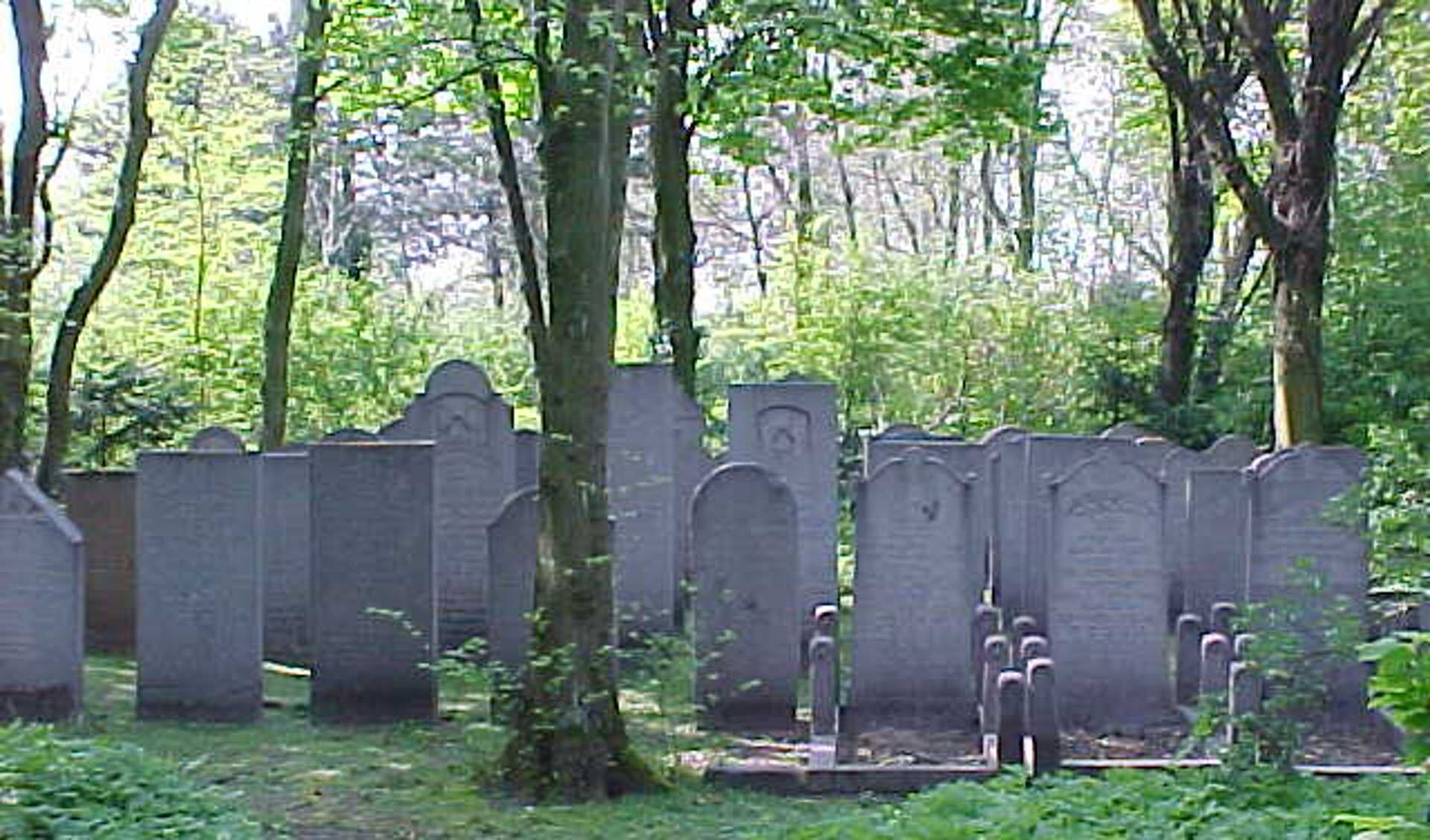De Joodse graven op Duinrust.