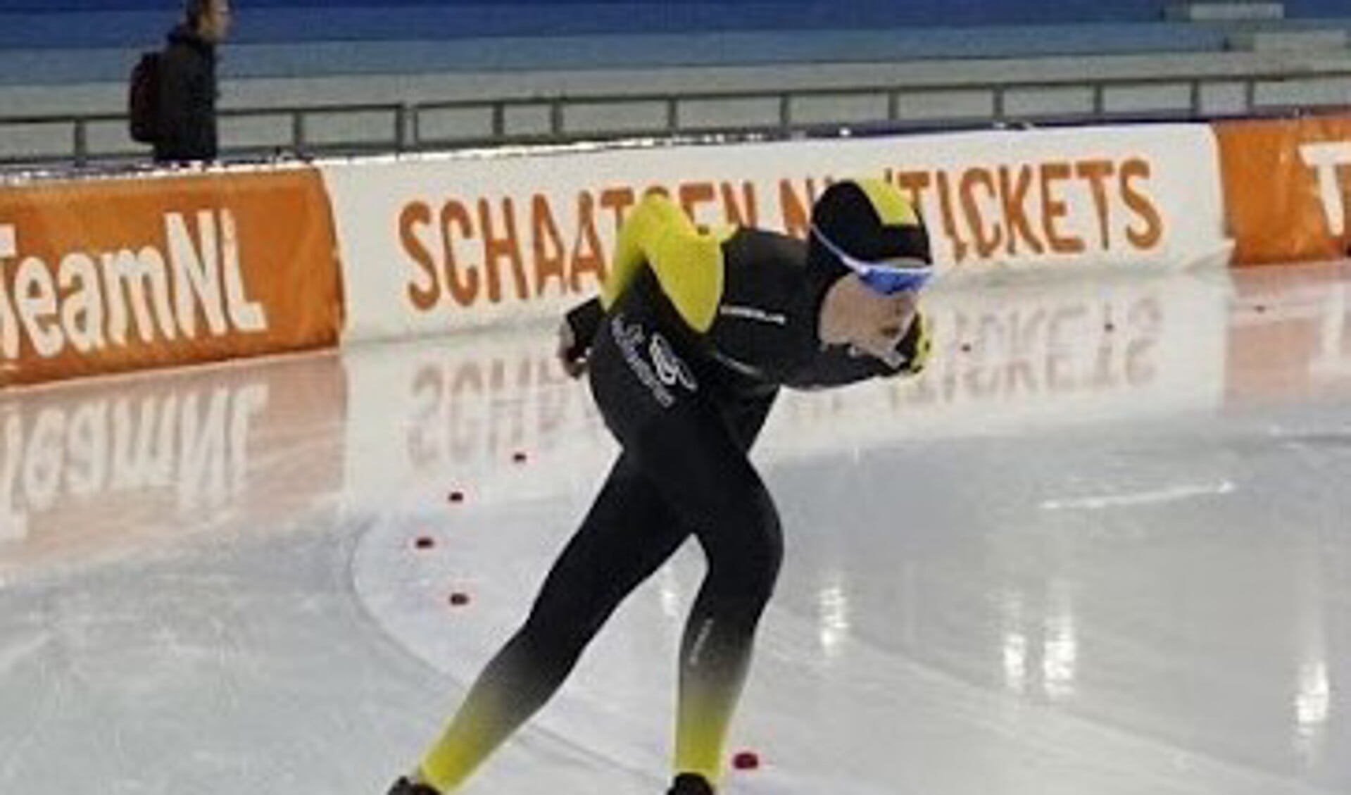 De Purmerendse schaatsenrijder Nick Bontrop.