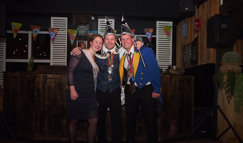 Het prinselijk trio van de Deurdarsers.
