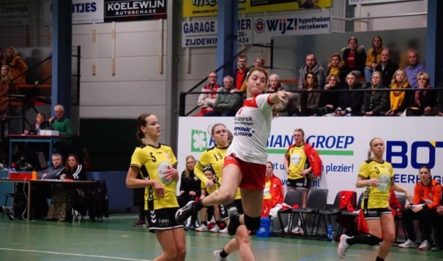 Topscorer ook in dit treffen tegen SVV Brixen Südtirol Kim Jimmink met 7 fraaie Treffers.
