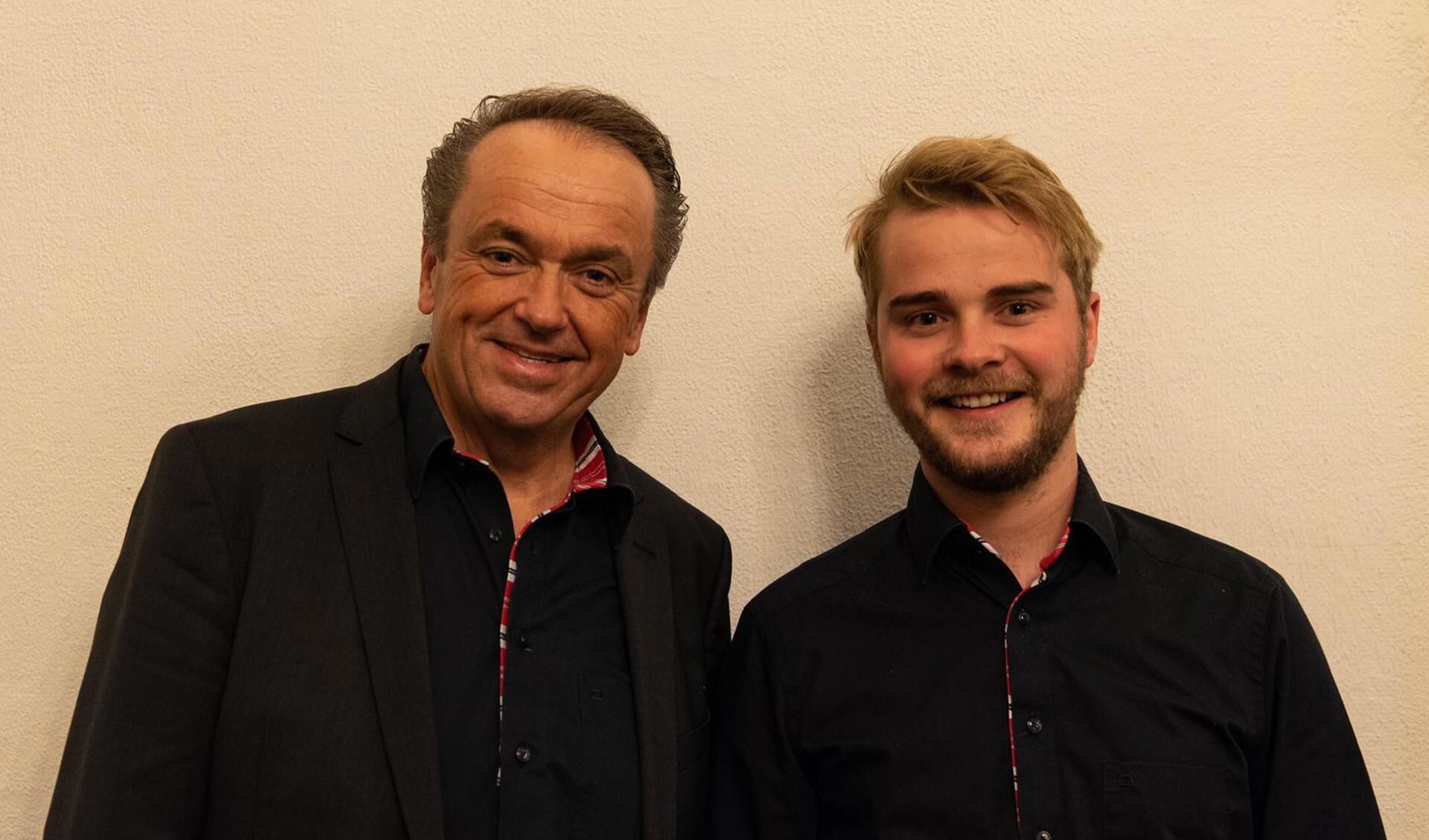 Martin Mans en Mark Brandwijk geven een dubbelconcert.