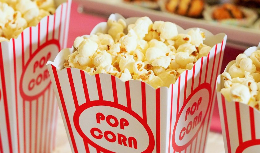Pak de popcorn er maar bij