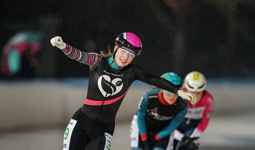 Roos Markus in actie voor haar huidige team. (Foto Timsimaging)