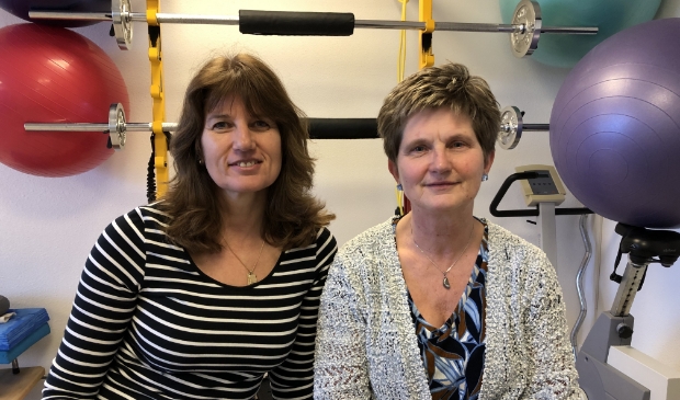 Tonnie Tijsterman en Annette Roordink van Fysiotherapie Waterlandhuis