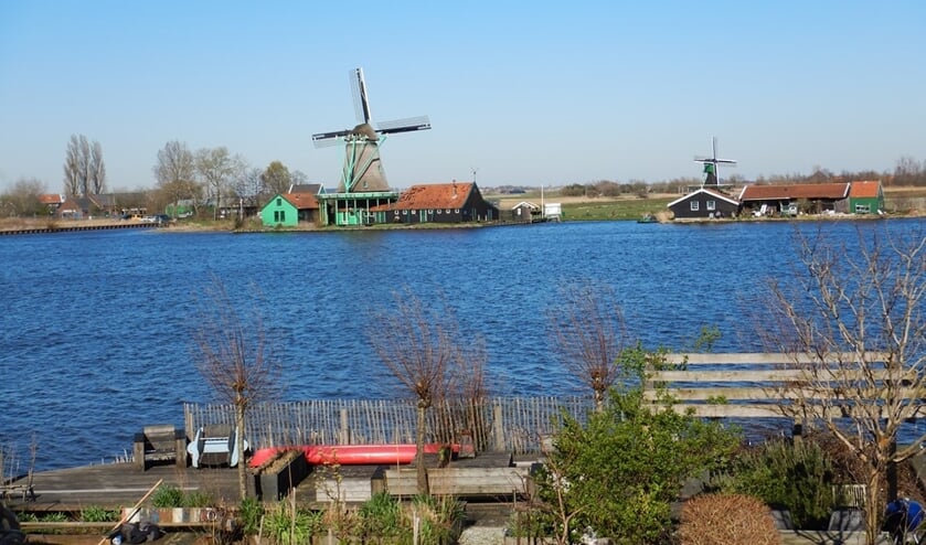Zaanse Schans vanaf Zaandijk