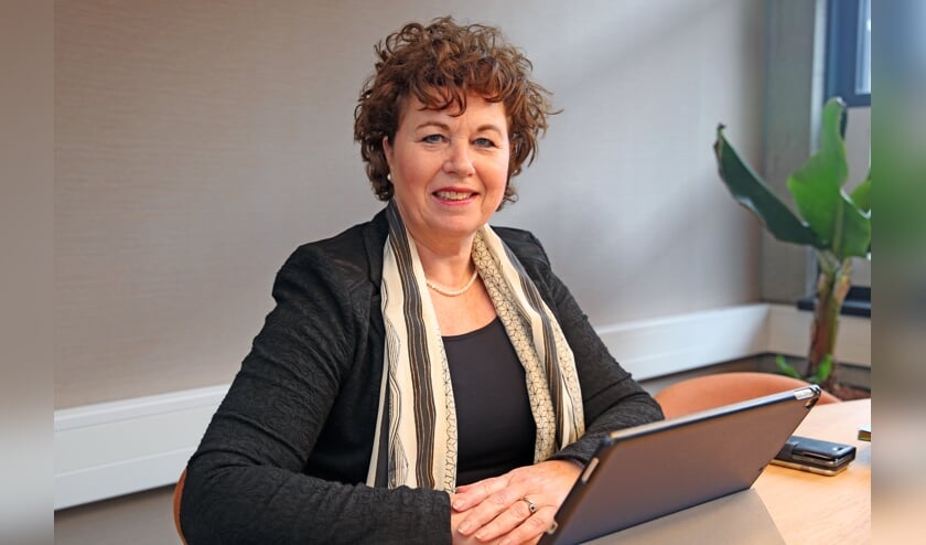 Burgemeester Leontien Kompier.