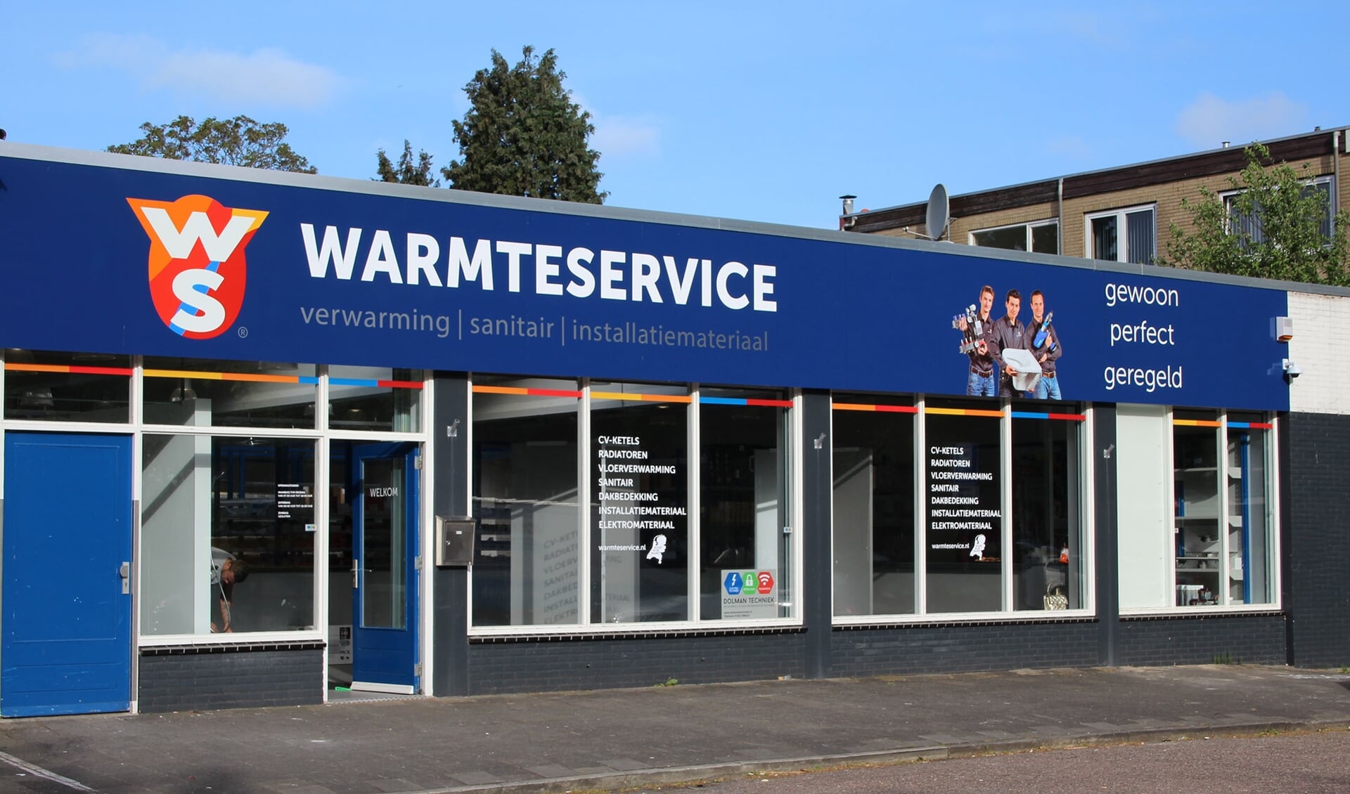 De Warmteservice Zaandam-vestiging waar Larry en zijn team de klanten graag van dienst willen zijn.
