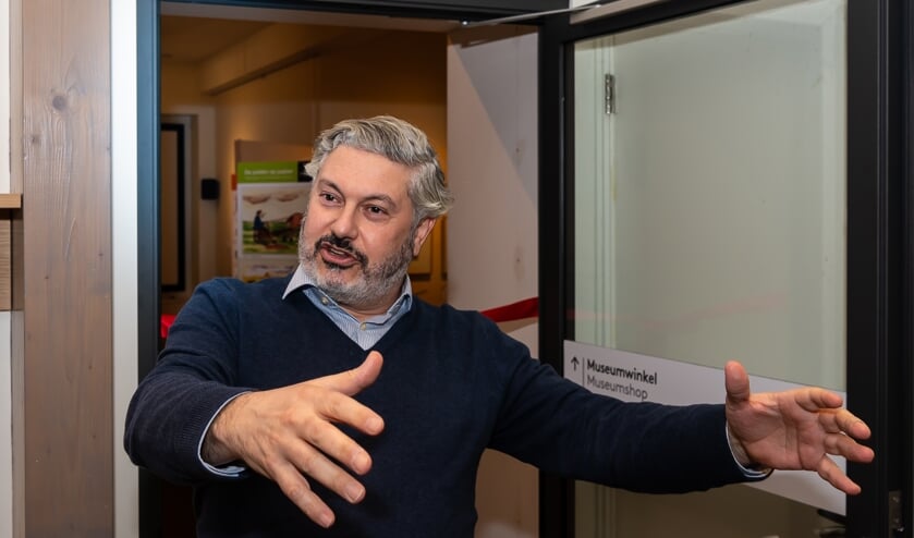 Moncef Beekhof, directeur van het Purmerends Museum, zag het bezoek vorig jaar toenemen.