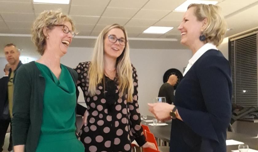 vlnr Masja Slootweg, Cindy Kes en Liane de Ruijter.