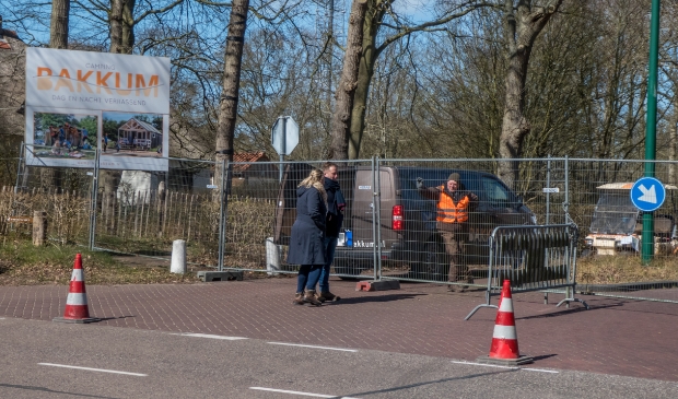 Camping Bakkum is compleet afgesloten.