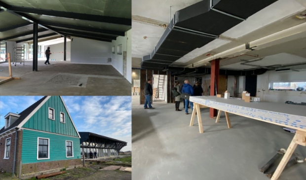 Er wordt nog druk (af)gewerkt in het Molenmuseum.