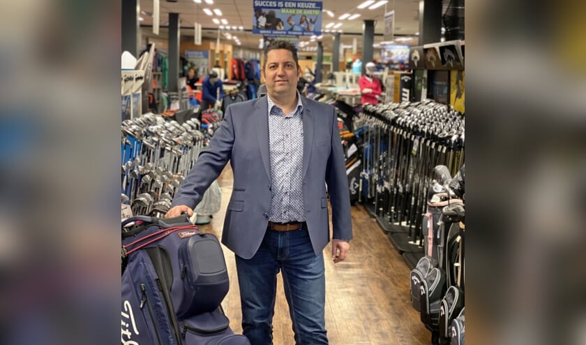 Edwin Dirne, de nieuwe maar meteen vertrouwde eigenaar van Golfplaza.