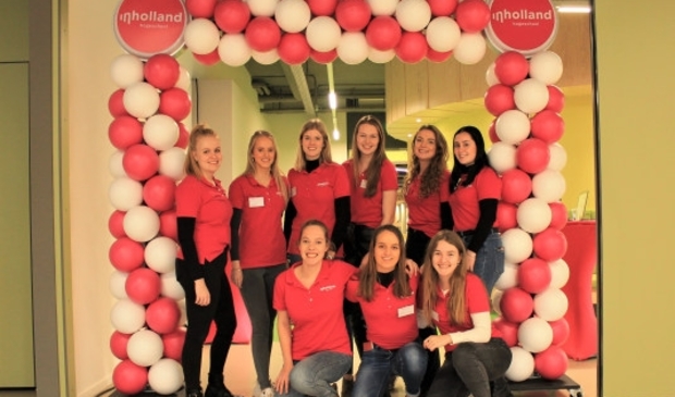 Studentvoorlichters van Inholland Alkmaar.