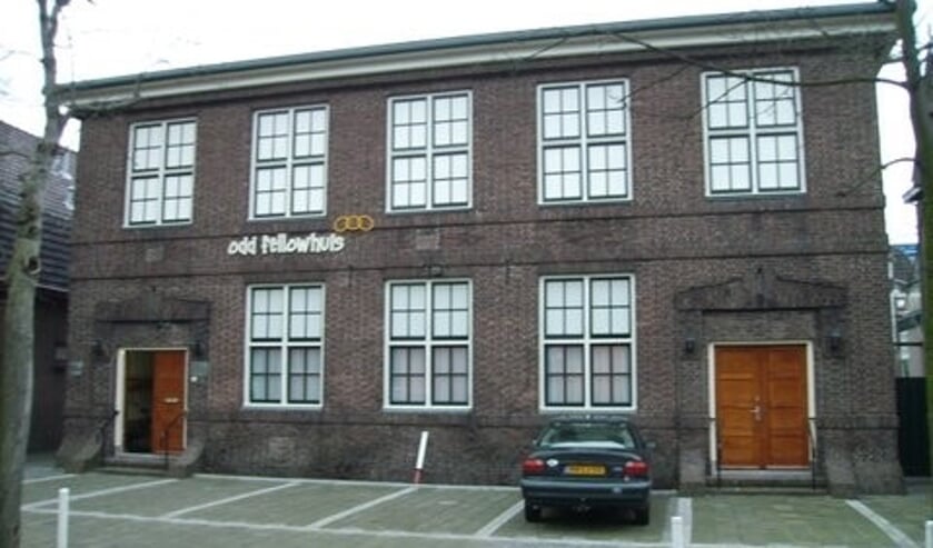Het gebouw van de Odd Fellows.