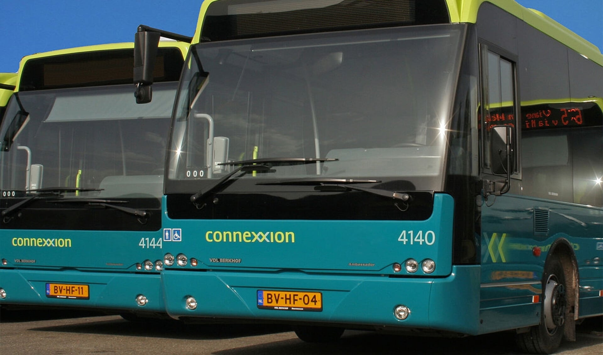 Vanaf januari rijden de bussen van Connexxion volgens een nieuwe