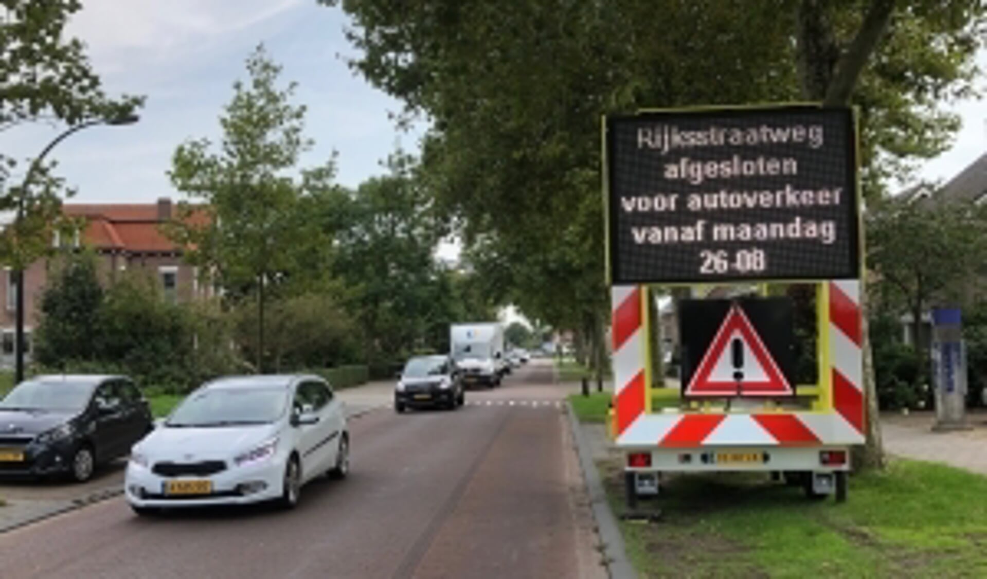 De Alkmaarseweg/Rijkstraatweg wordt medio april veiliger gemaakt.