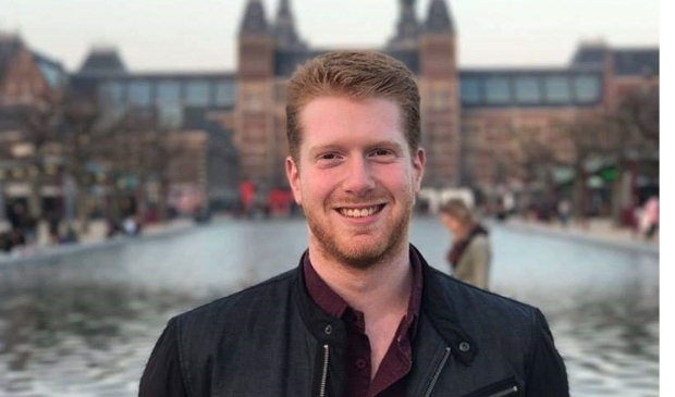 Student en raadslid Thomas de Groot.
