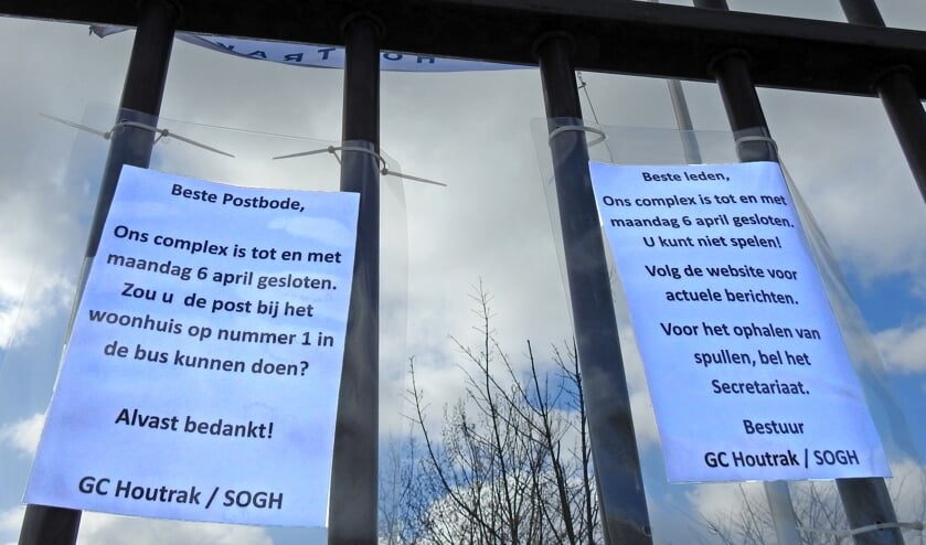 Door de algehele sluiting liepen golfbanen. miljoenen euro's aan omzet mis.