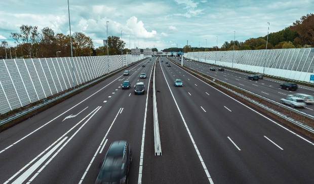 De snelweg A10.