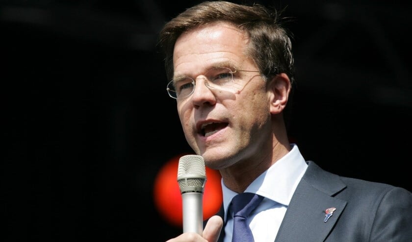 Minister-president Mark Rutte.