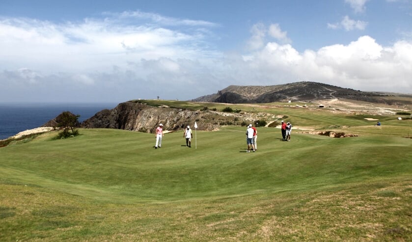 Porto Santo: een hooggelegen creatie van Seve Ballesteros, die zijn baan één van de beste in Europa noemde.
