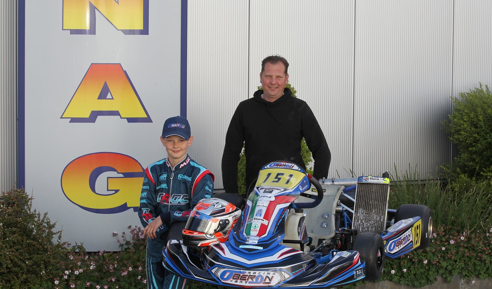 De 12-jarige karter uit Assendelft werd in 2019 kampioen in de Mini 60cc en stapt dit jaar over naar de IAME X30 Junior.