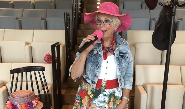 Meezingen met Evelien van Leeuwen.