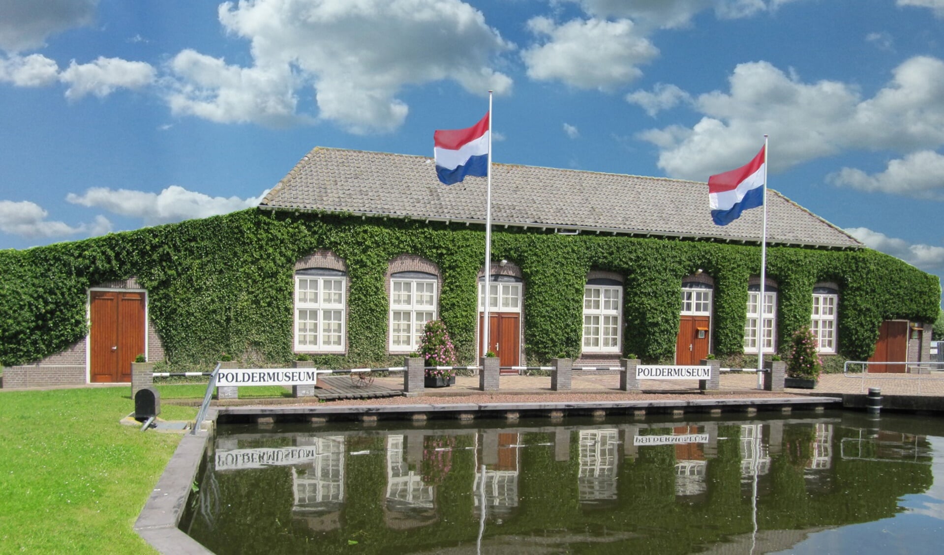 Poldermuseum Het Oude Gemaal aan de Huigendijk in Heerhugowaard.