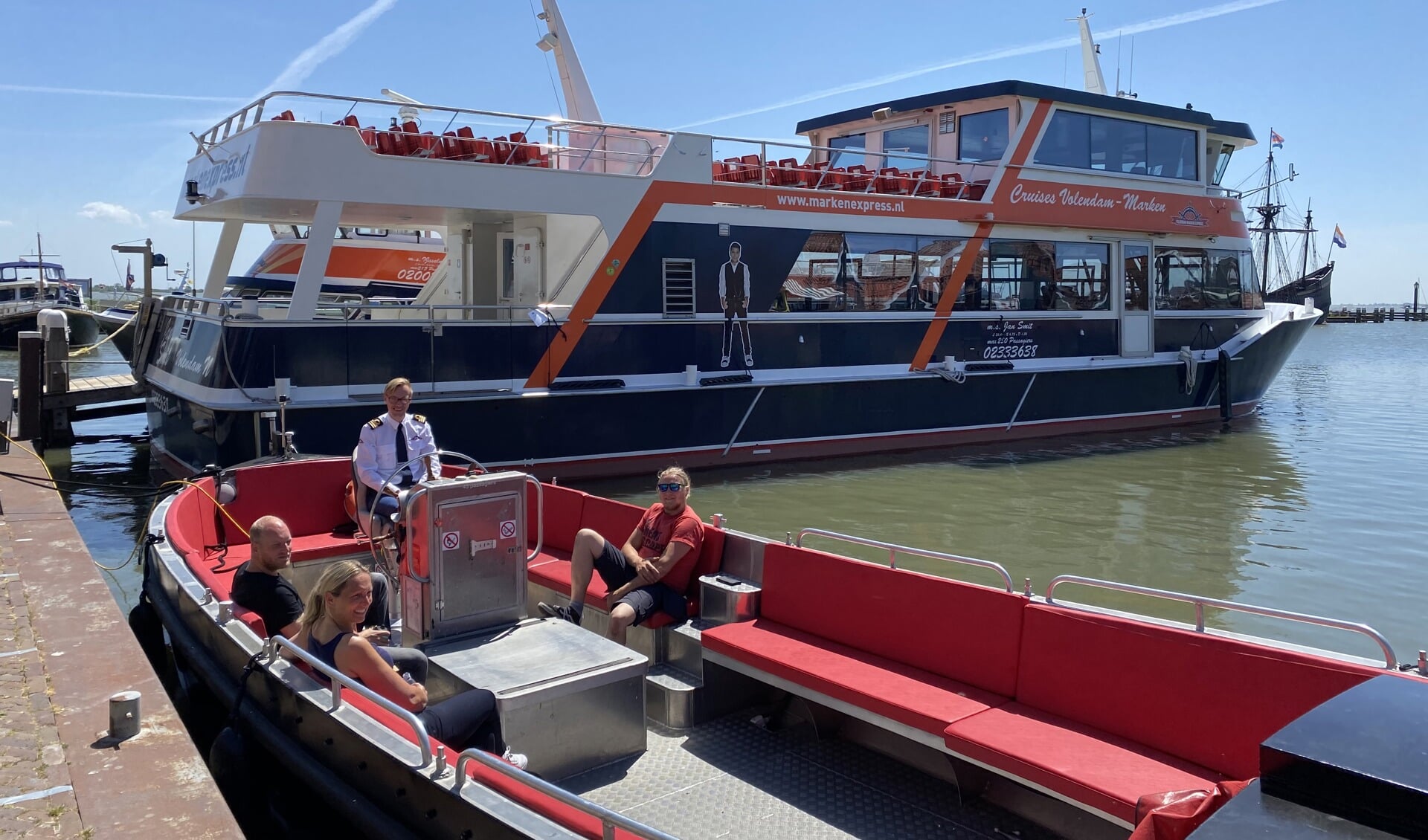 Marken Express start 1 juni met  haar label met E-Boats Volendam.