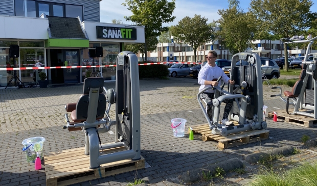 Klant van het eerste uur Jesse Bakker is blij dat er weer getraind kan worden.