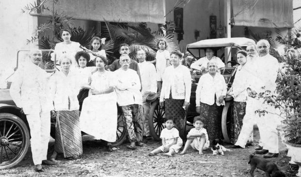 Familie Thomson, Magelang, 1910.