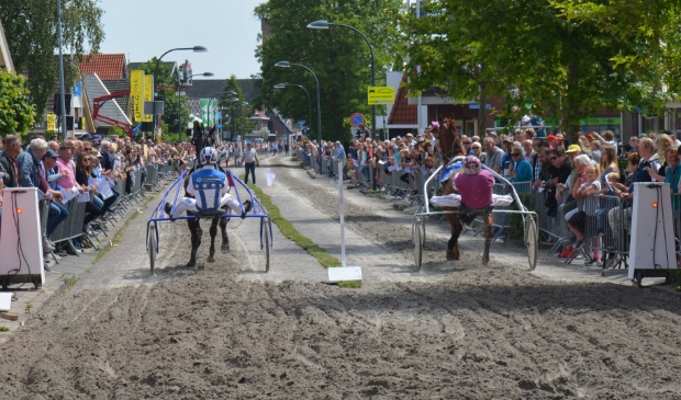 Start kortebaan draverij.