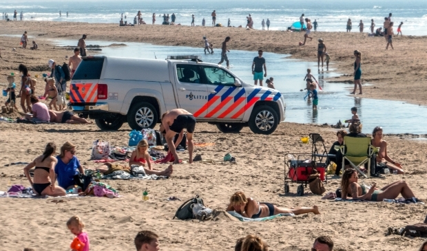 Het strand van Castricum.